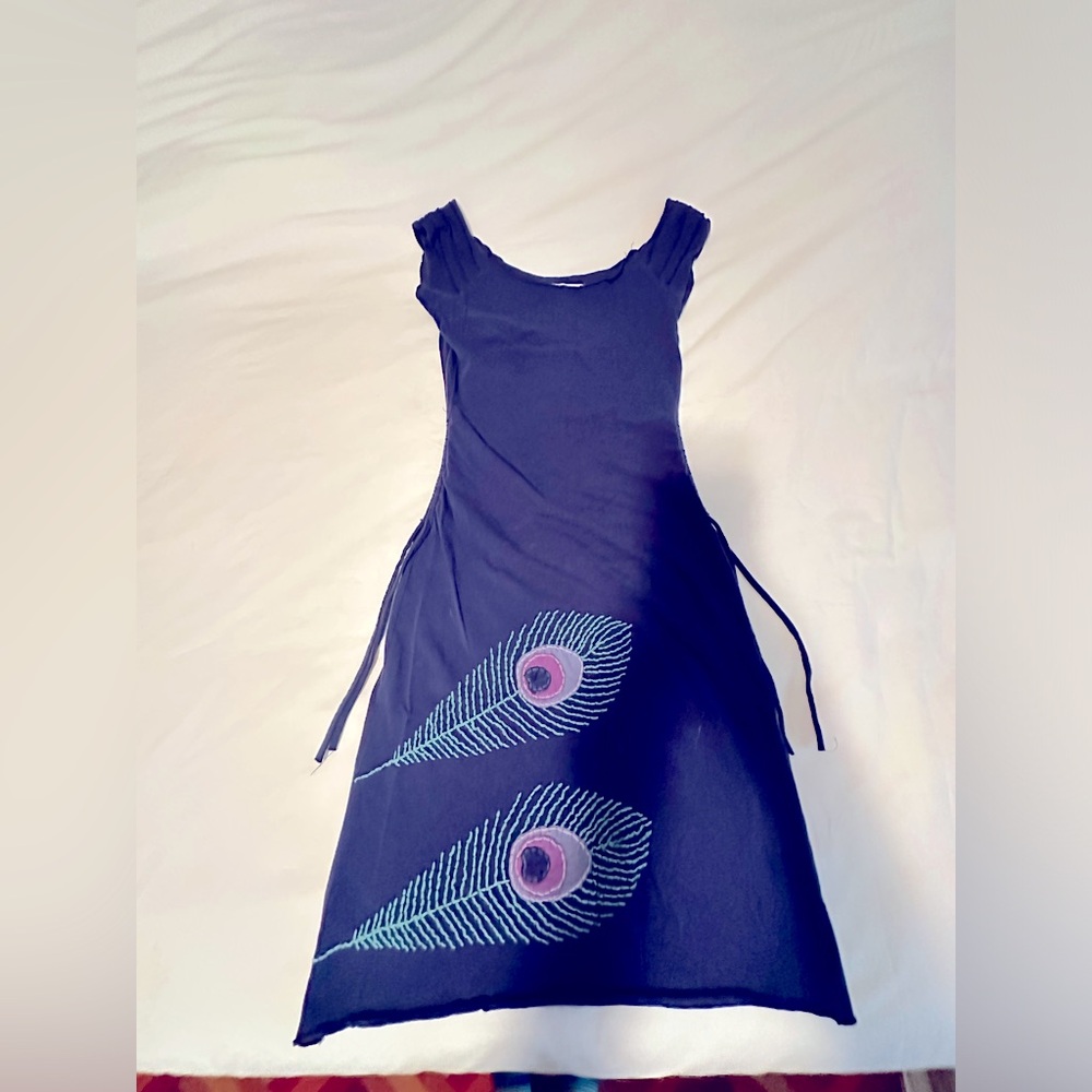 Synergy peacock dress